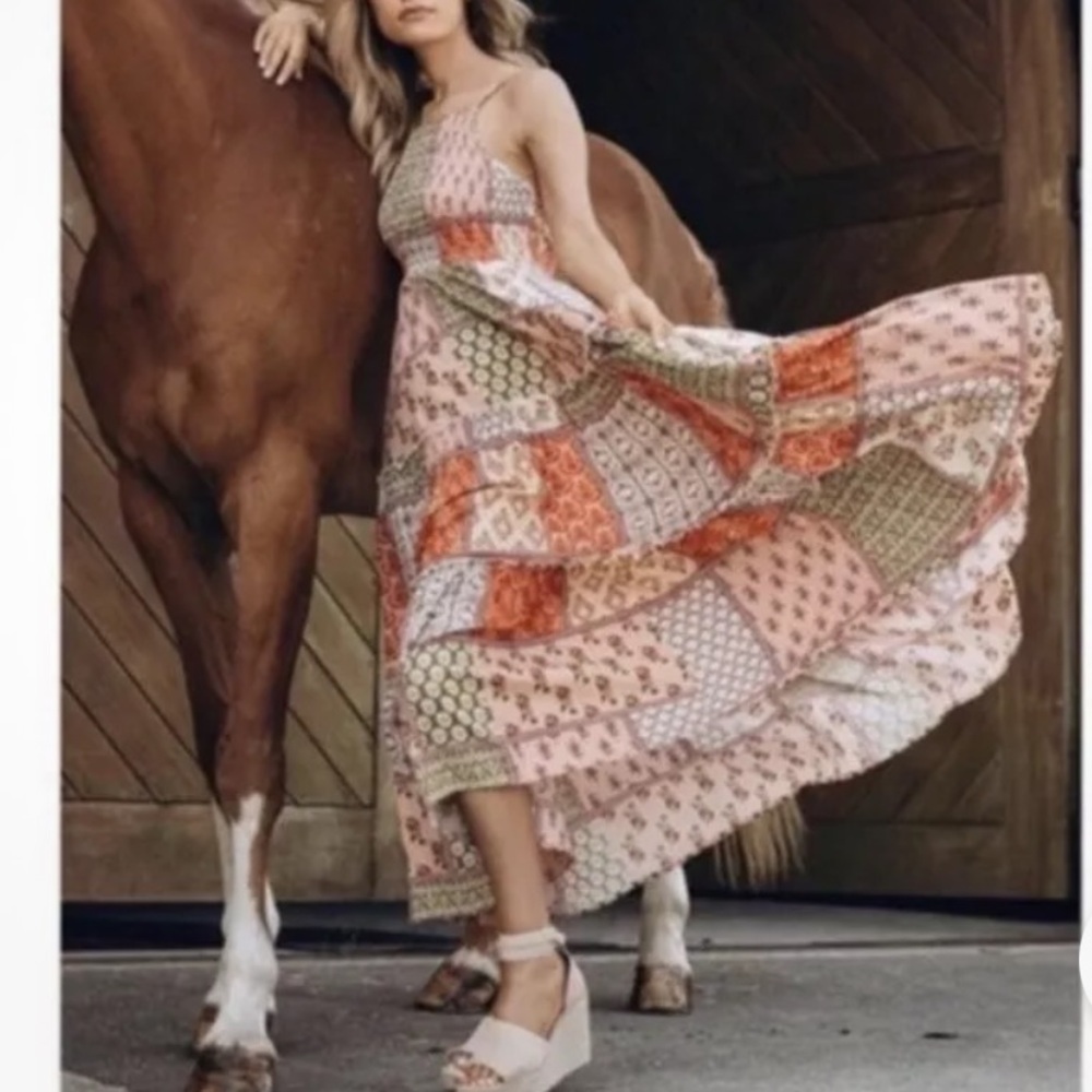 Abel The Label Anthropologie Boho
Patchwork Marak… - image 2